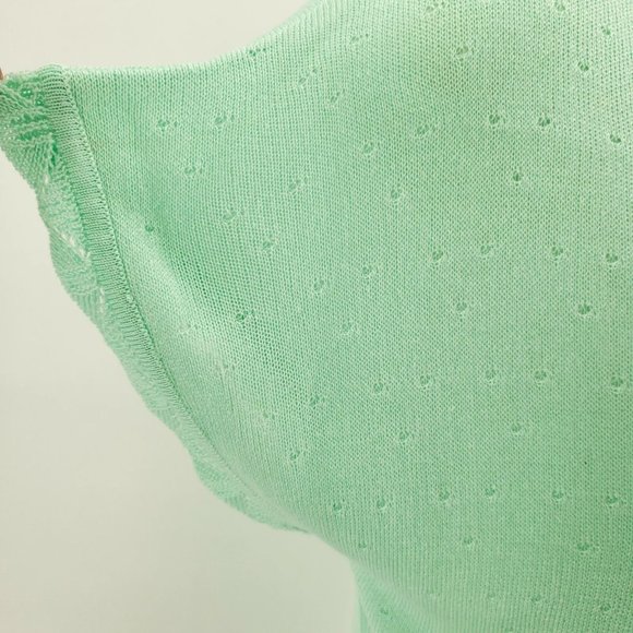 Bundle NWT Short Sleeve Top Blouse Cardigan Teal Green and Yellow S / M / L - Picture 11 of 16